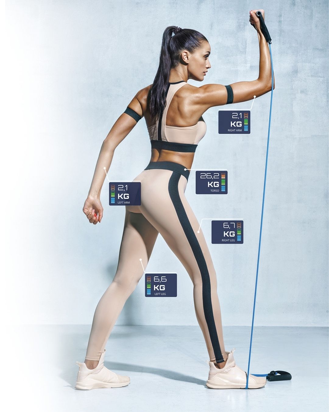 Tanita segmentna misicna masa