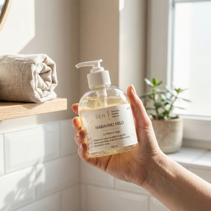 Uporabnica intimnega gela od SEN