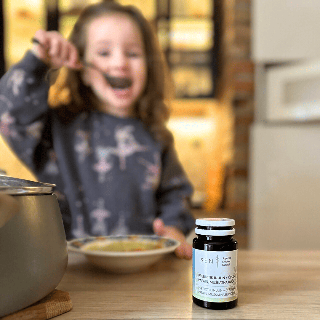 Prebiotik inulin, česen, prehransko dopolnilo, gliste, podančice, preventiva in zaščita pred glistami